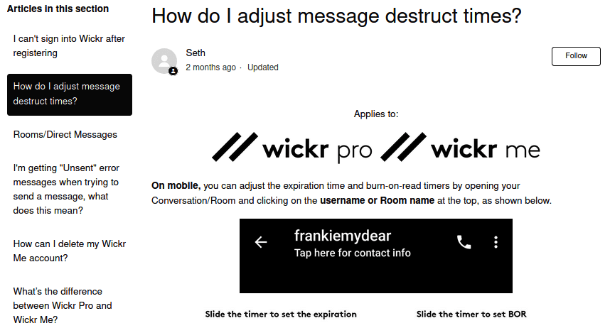 Wickr Me vs Wickr Pro